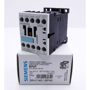 1BP40 4NO Sirius Hilfsschutz 40E 3RH1140 230V Siemens