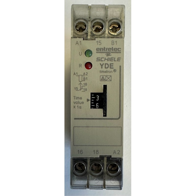 entrelec Schiele YDE timetron / Star-delta timer / Zeitrelai