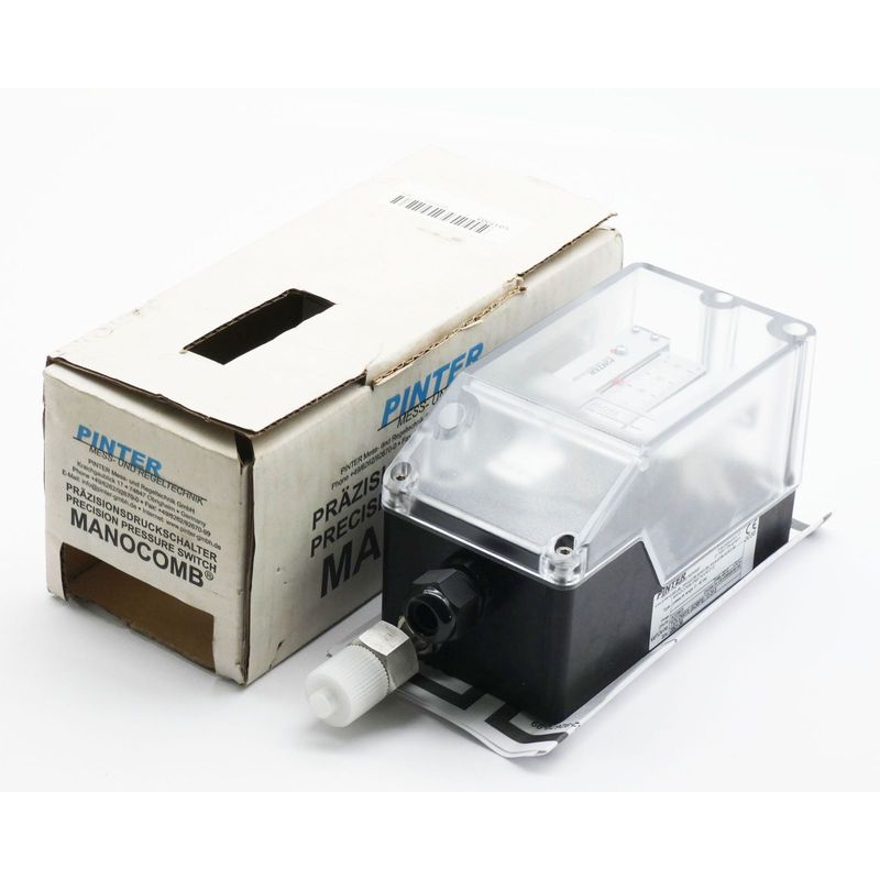 Pinter MANOCOMB-IP65/1K/VA/G1/2 M0102A-029-DAO 0-40 bar -unu