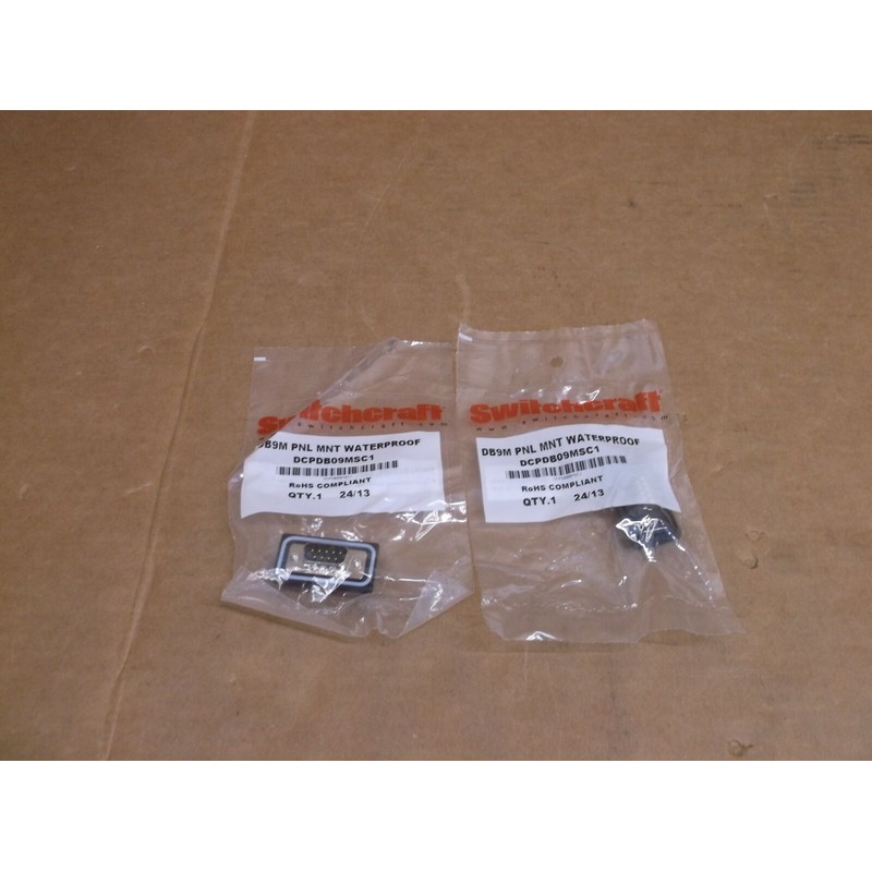 DCPDB09MSC1 Switchcraft Neuf en Bo?te 9 Broche D-Sub Panel M