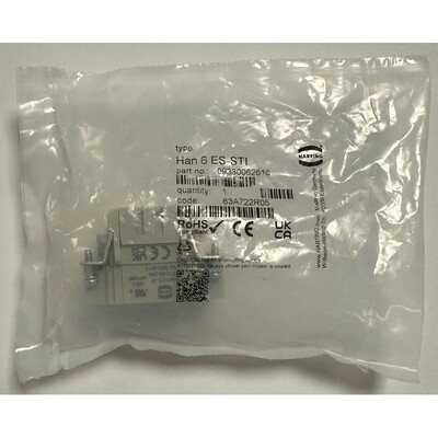 Harting Eins?tze / Stift / 09330062616 / Han 6ES-STI / Neu i