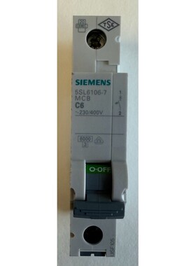 Siemens Leitungsschutzschalter / C6 / 6A / 5SL6106-7 / 5SL61
