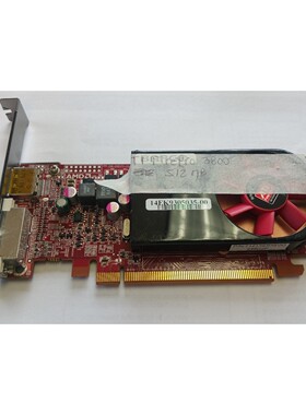 AMD ATI FirePRO V3800 DVI 显示端口 PCI Express x16 显卡已测