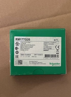 Schneider Electric Zelio Control RM17TG20 Phase Control Rrla