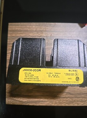 BUSSMAN J600030-2COR WIRE FUSE NEW