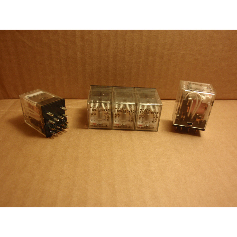 My4zn-ac100/110 Omron Speciale 4PDT Biforcato 3A Relè MY4ZN