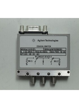 安捷伦是德科技 N1810TL 同轴开关 20Ghz 5V 选项 020 105 201 40