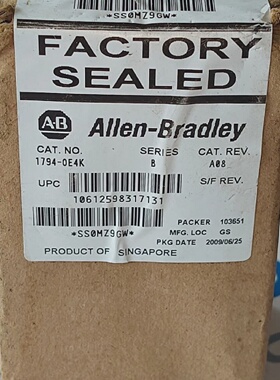 NEW SEALED ALLEN BRADLEY 1794OE4K SER.B FLEX IO ANALOG OUTPU