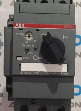 ABB MS450 1SAM450000R1005 Arrancador De Motor 2840A 3P LOTE