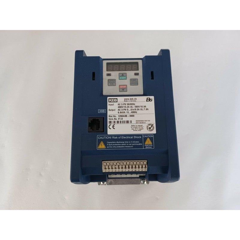 KEB B6 Frequenzumrichter 12B6A3B-3900 Version V1.0