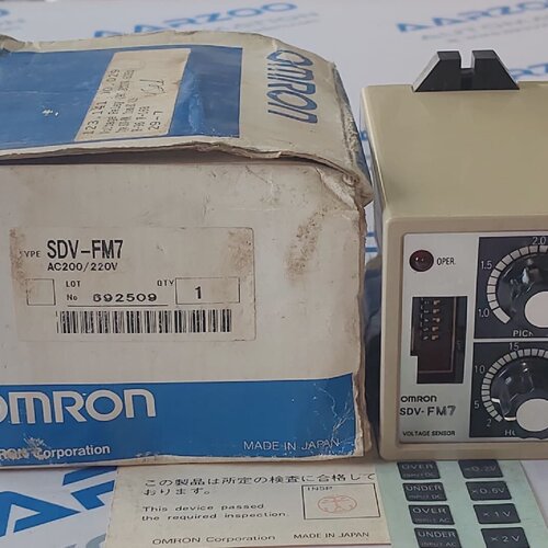 Usato Omron SDVFM7 Tensione Sensore 220VAC Omron Sdv FM7 Pro
