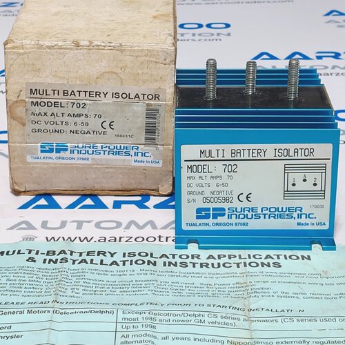 Sp 702 SURE POWER Industriale Inc Modello 702 Multi Batteria