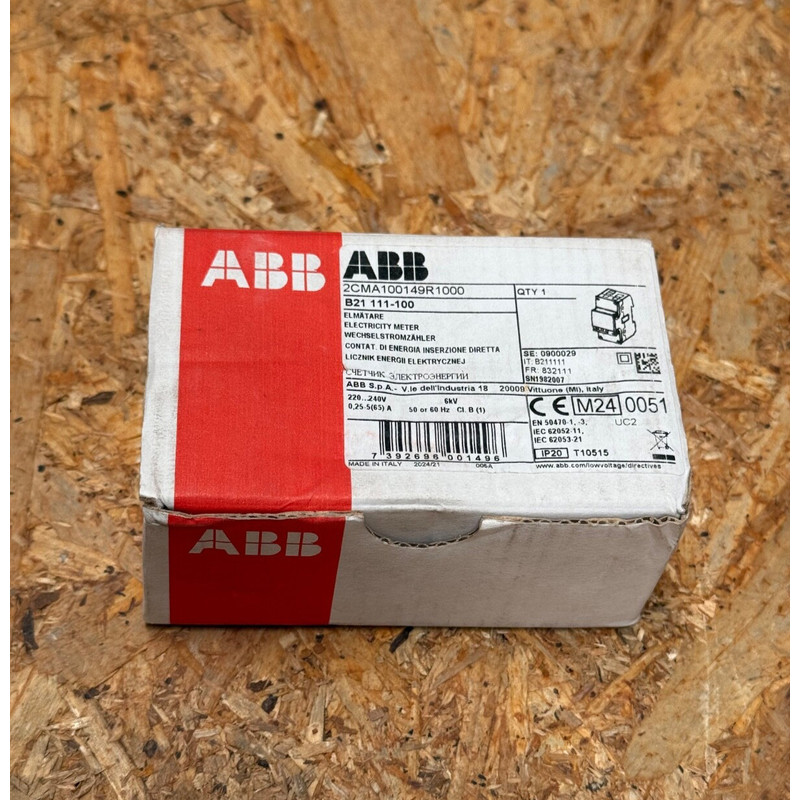 ABB – B21?111-100 (2CMA100149R1000) – 1-Phase LCD Energy M