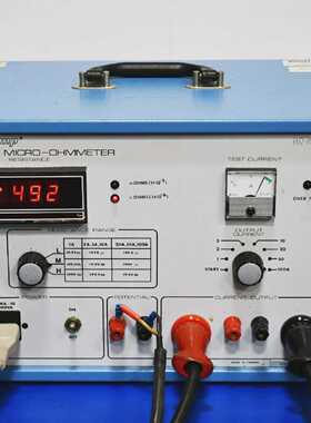 MultiAmp830250Megger100A微欧姆表带引线NIST校准DLRO