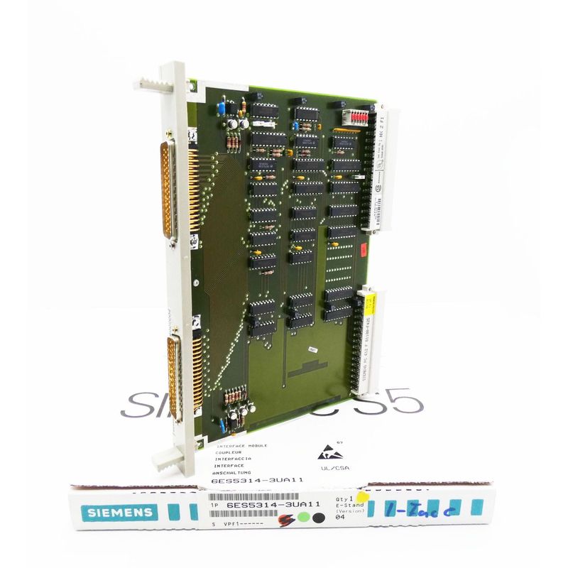 Siemens Simatic S5 6ES5 314-3UA11 E-Stand: 04 -unused/OVP-