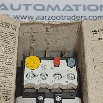 Nuevo Relay Trmico Moeller ZB6540 Rango 2440A 600VAC 1NO 1NC