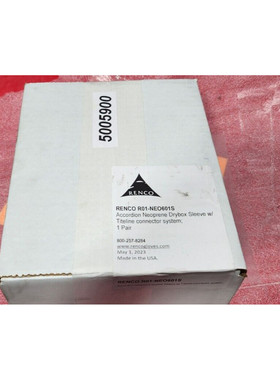 Renco R01NEO601S 手风琴氯丁橡胶干箱套带线连接器 1 对