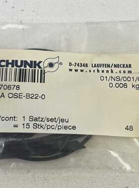 Schunk DSA OSEB220 0370678 Dichtungsringe Dichtungssatz Dich