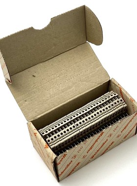 25x Weidmüller WDK 2.5 2D 1023500000 Bauelement-Reihenklemm