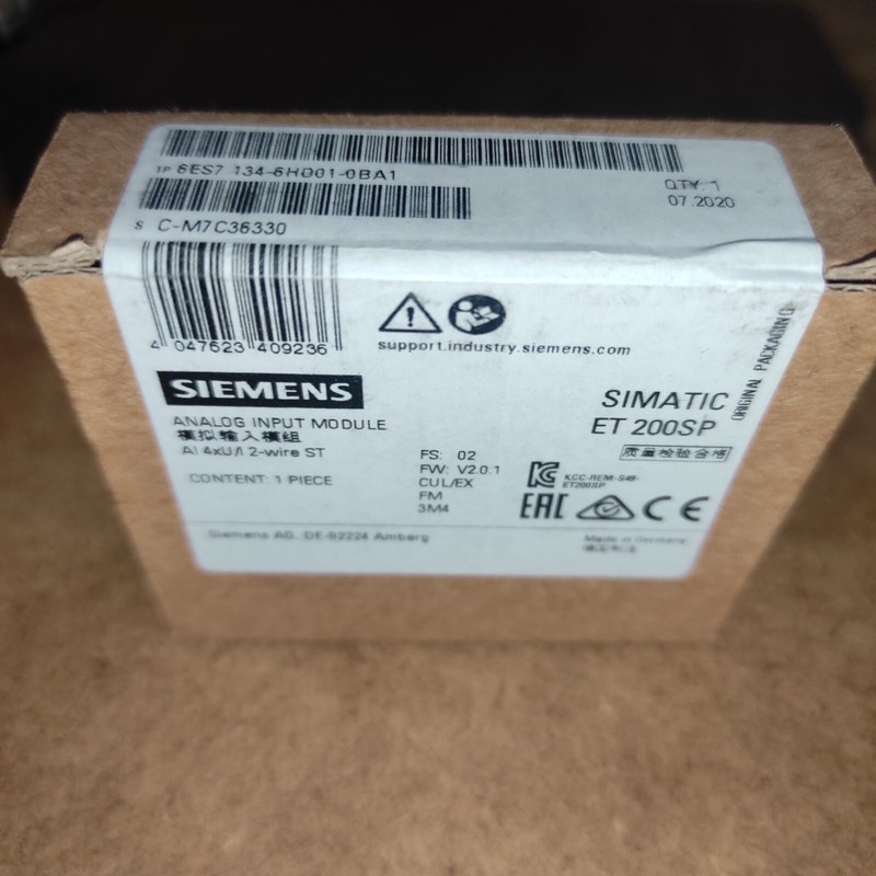 ?▄? SIEMENS ET 200SP AI 4xU/I 2 ST - 6ES7 134-6HD01-0BA1 --