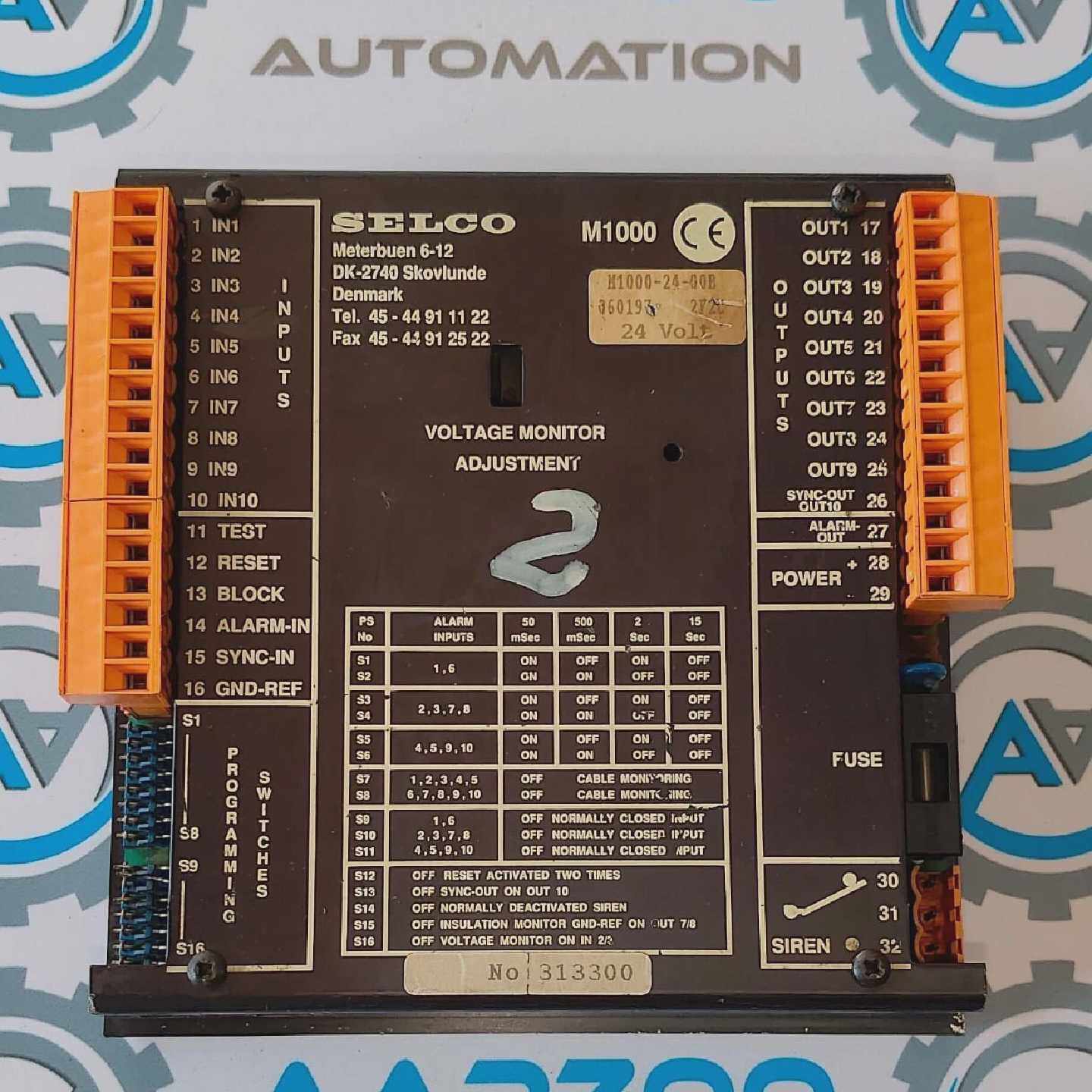 SELCO M10002400B ALARM ANNUNCIATOR UNIT - 实物图