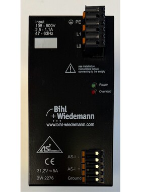 Bihl  Wiedemann ASi Netzteil  Power Supply  14950151033  BW2