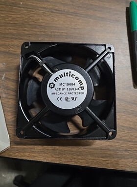 MULTICOMP 冷却风扇 MC19684 全新