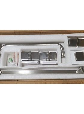 Anzzi SD-AZ11-01BN 淋浴门 Hrdware 套件手柄铰链安装 SS 全新。