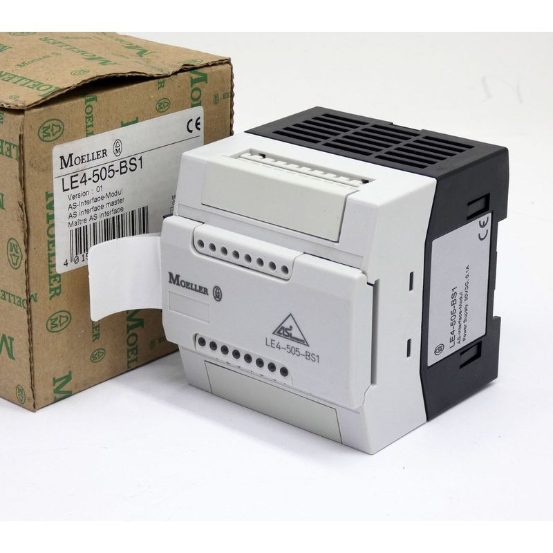 Moeller LE4-505-BS1 Version: 01 ASI-Interface Modul -unused/