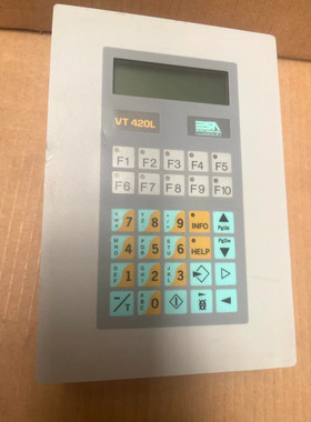 ESA VT 420L VT420L1SF000 Operator Panel