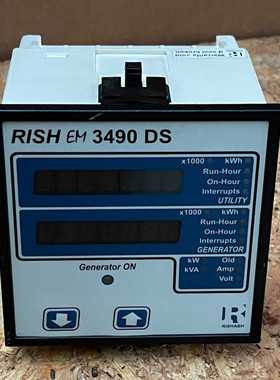 Rishabh - RISH Master 3490 DS - Dual Source Energy Meter, 96
