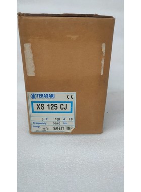 TERASAKI XS125CJ 100A 3P CIRCUIT 断路器