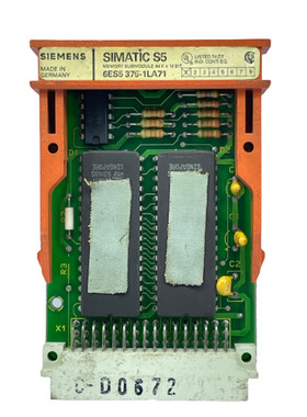 Siemens SIMATIC S5 6ES5 3751LA71 Memory Submodule 64K x 8 Bi