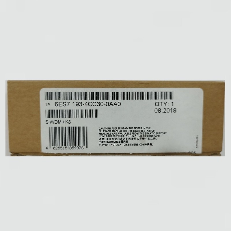 NEU ?▄?▄? SIEMENS ET200S 6ES7193-4CC30-0AA0 - 6ES7 193-4CC