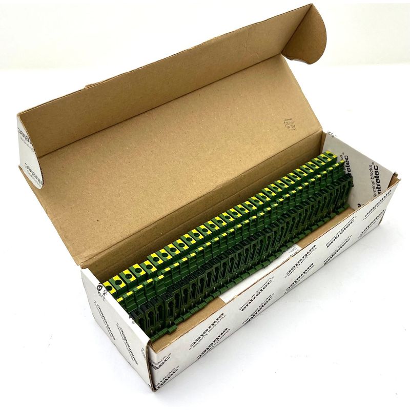 31x Entrelec 1SNA199118R2600 D6/8.P.ADO 019911826 Klemmenblo