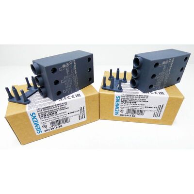 2x Siemens 3RV2915-5B E-Stand: 01 3-Ph. Einspeiseklemme -unu