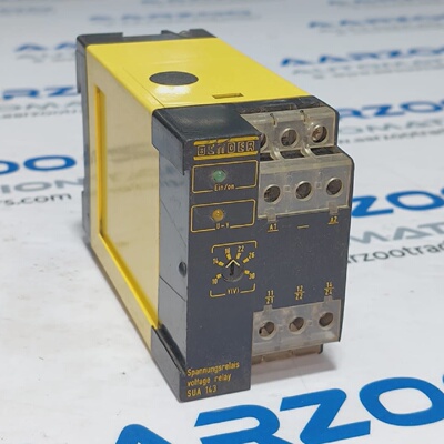 BENDER SUA 143 Schutzrelais 143 10...30V ACDC Relais Gebrauc