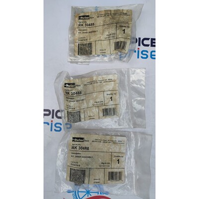 RACOR RK 30488 DRAIN ASSEMBLY 套件 3 件套装