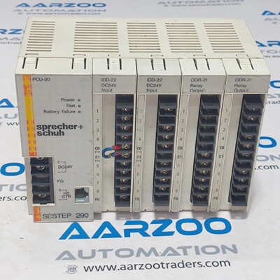 SPRECHERSCHUH PCU20 SESTEP 290 RACK Mit 2x IDD22 2x ODR21 BS