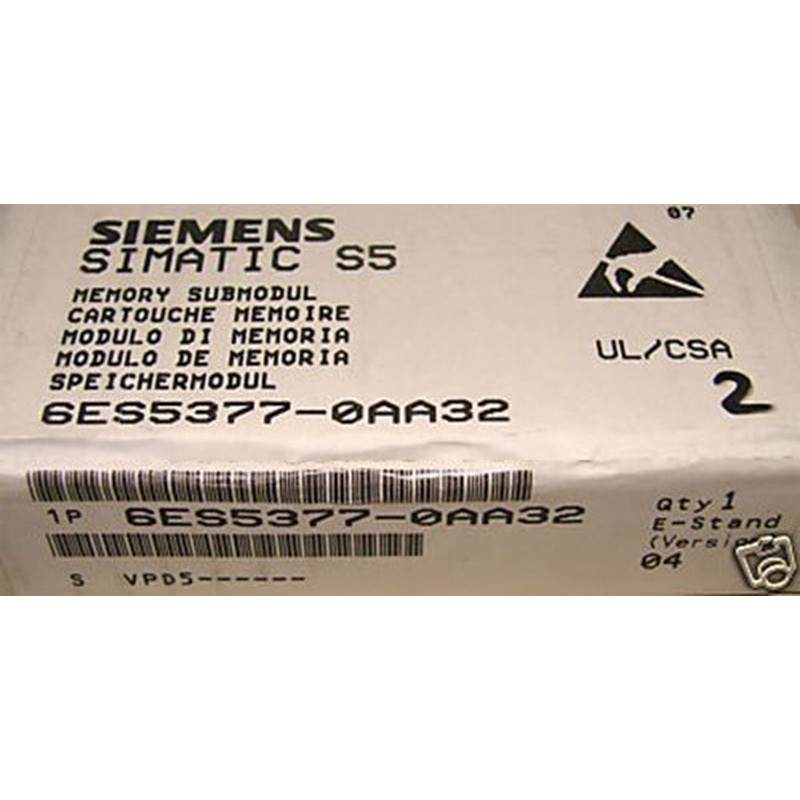Siemens 6ES5377-0AA32 Simatic S5 Memory Submodul E-Stand: 04