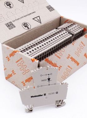 25x Weidmüller WDK 2.5 1D A.1 1023400000 Bauelement-Reihenk