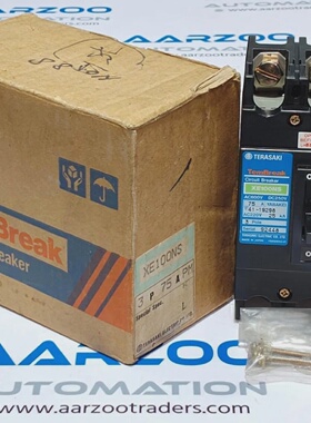 NEW IN BOX TERASAKI XE100NS 3 POLE 75 AMP TemBreak CIRCUIT B