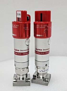 批量 2 件 Fujikin Actuation Press 72.5 ~ 101.5 psig Valve,C