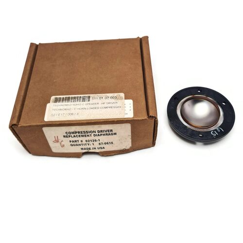 Technomad Noho C Speaker HF Driver Type 02126-1. Made in USA