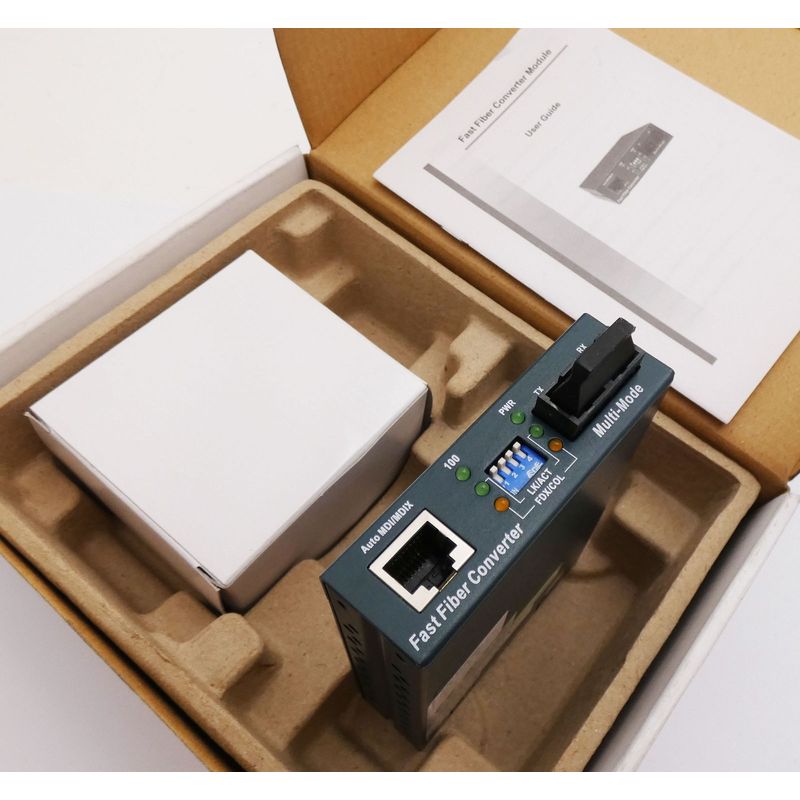 Fast Fiber MMF/SC 2km LLF 8421-151 GEN1 Converter + Netzteil