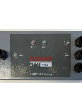 Beckhoff Encoder Interface  24V DC  M3100000