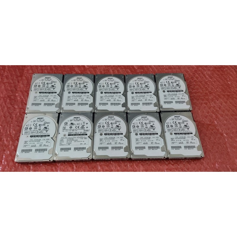 批量 10 件 HGST HUC1018CS4200 1.8TB 硬盘优惠! UPS 航运!