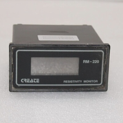 CREATE RM220 RESISTIVITY MONITOR