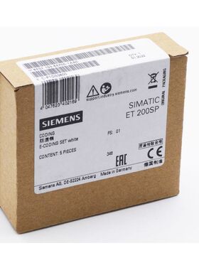 5x Siemens Simatic ET 200SP 6ES7 193-6EF00-1AA0 E: 01 -seale
