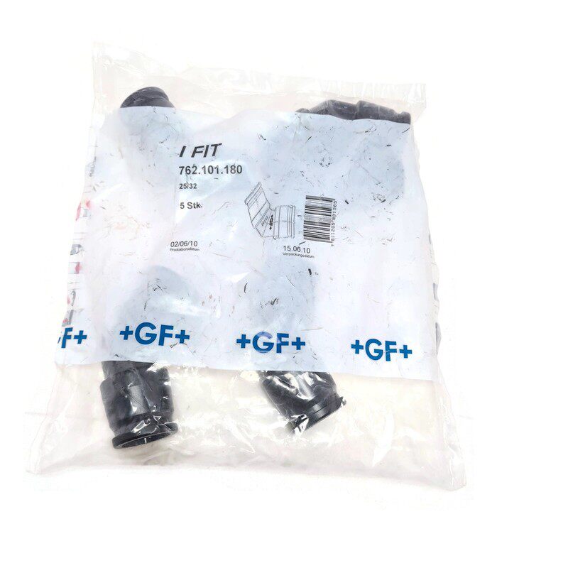 Lot of 4 +GF+ PN: 762.101.180 iFit Elbow Bend 45 Deg 25/32.